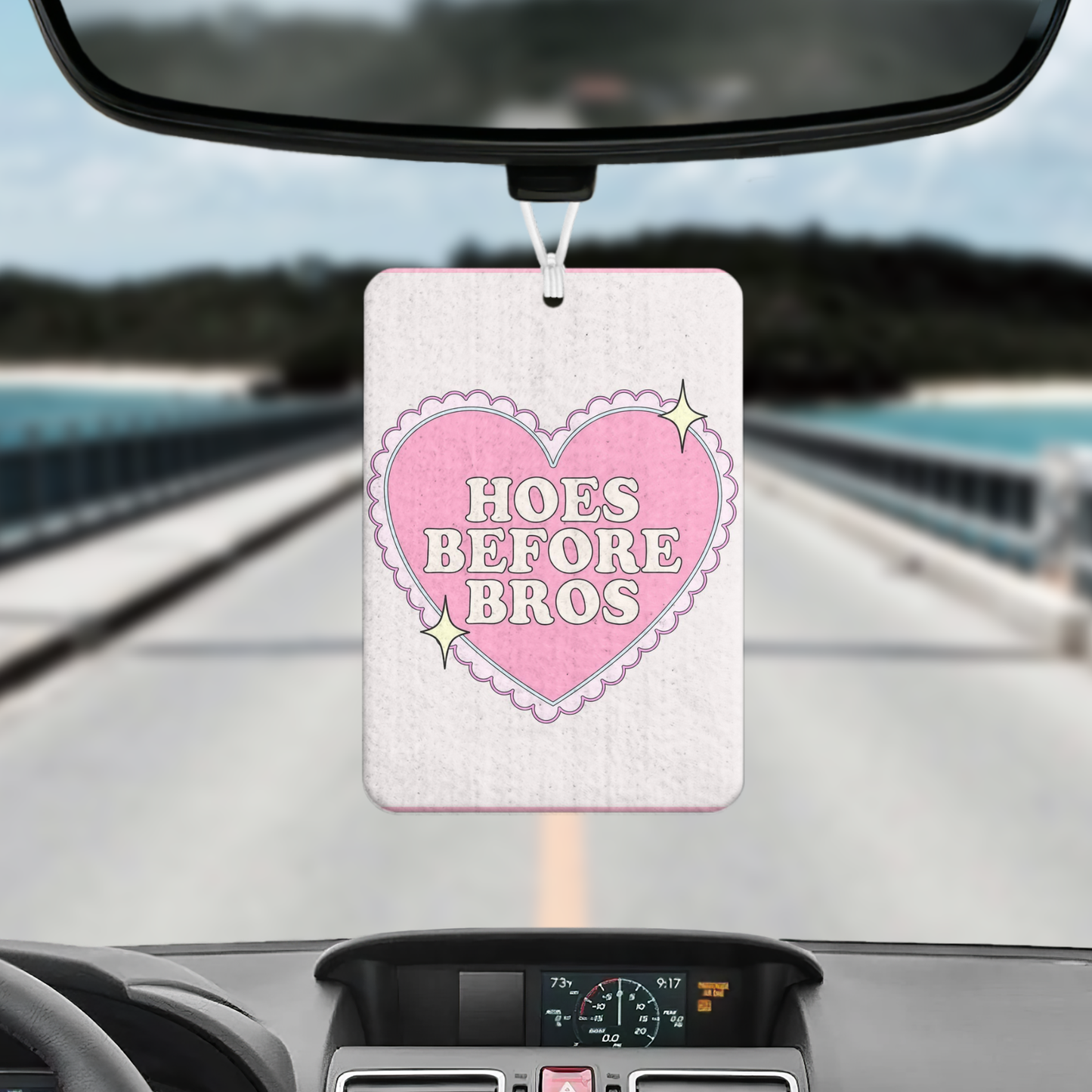 Hoes Before Bros Air Freshener