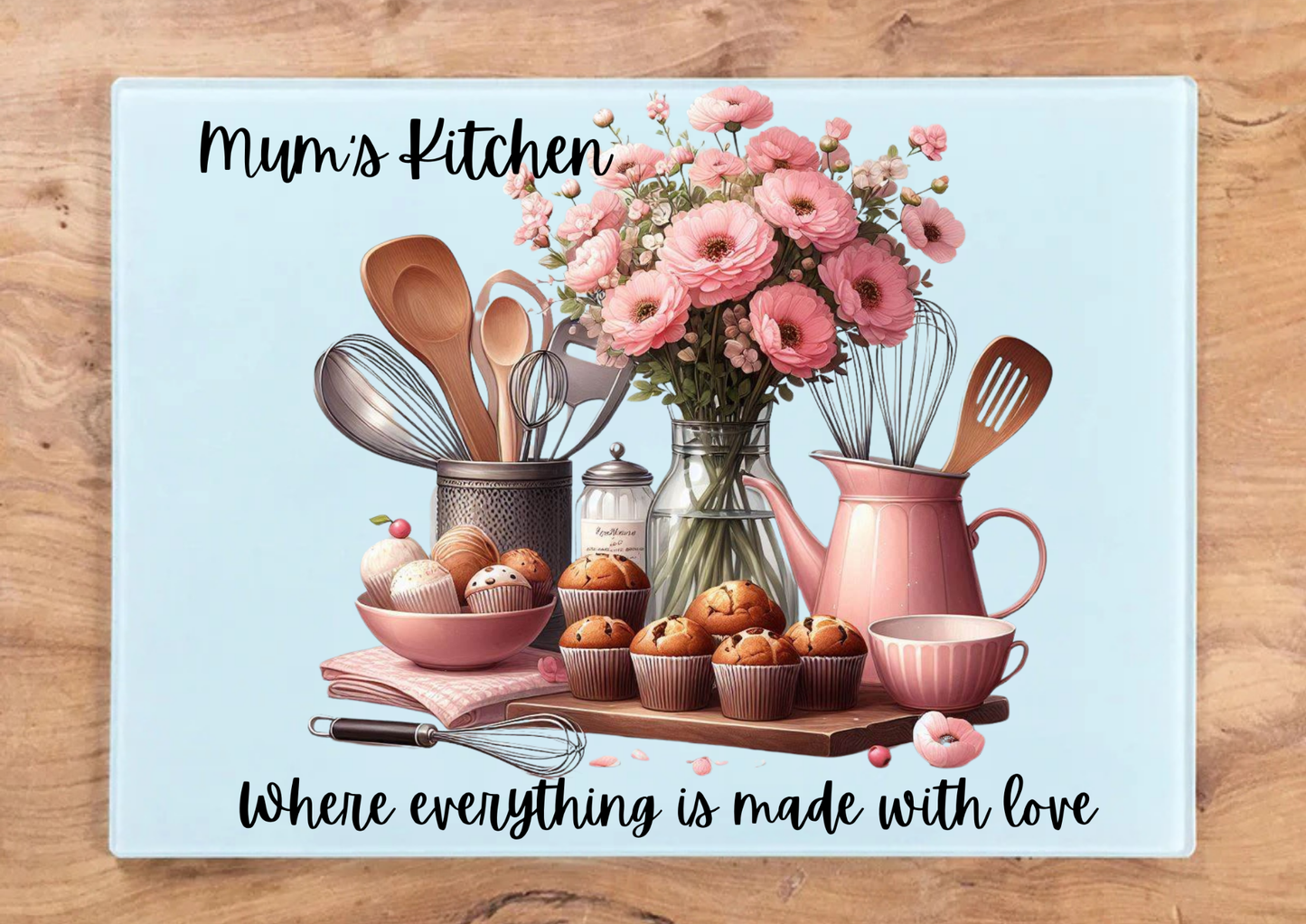 Mum's Kitchen Cutting Board