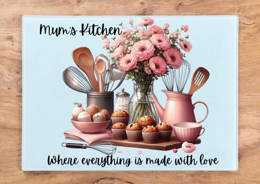 Mum's Kitchen Cutting Board