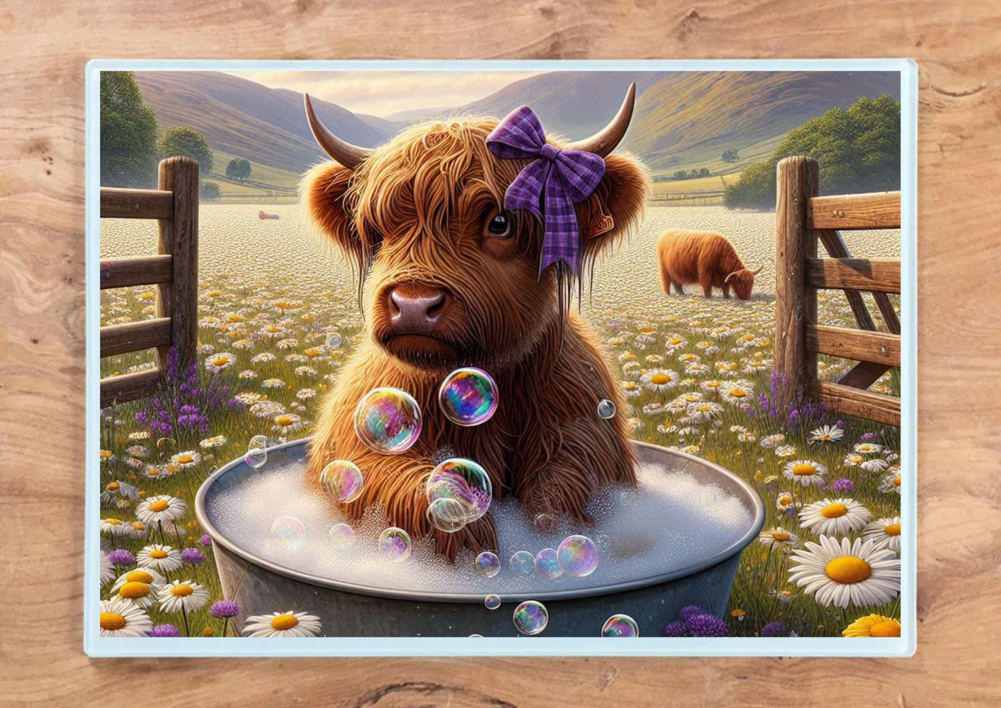 Highland Field Cutting Board