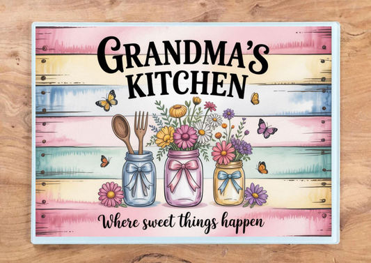 Where Sweet Things Happen Cutting Board