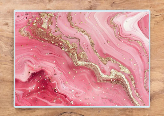 Pink Haze Cutting Board
