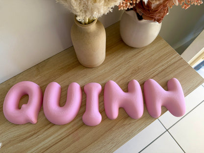 A-Z Bubble Letters
