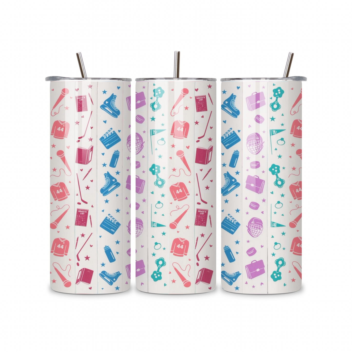 Rainbow Romance Tumbler