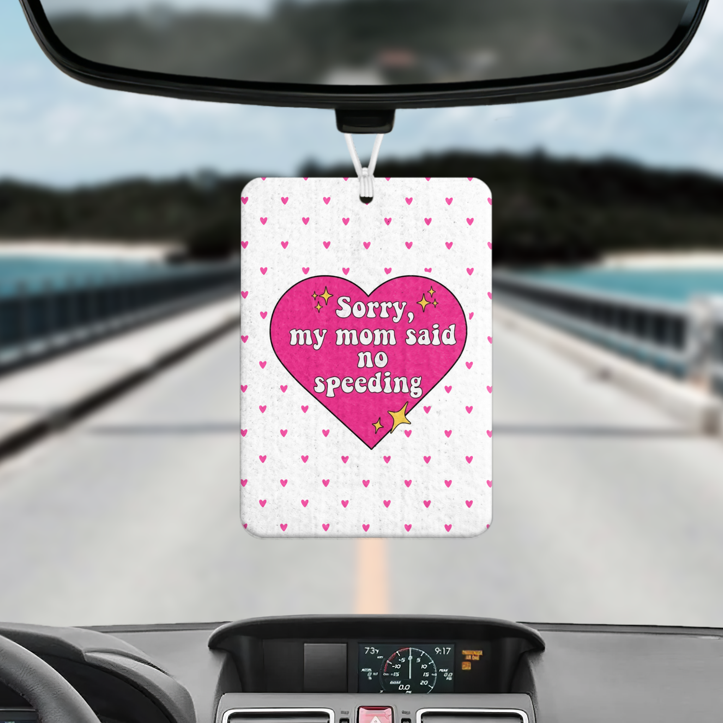 No Speeding Air Freshener