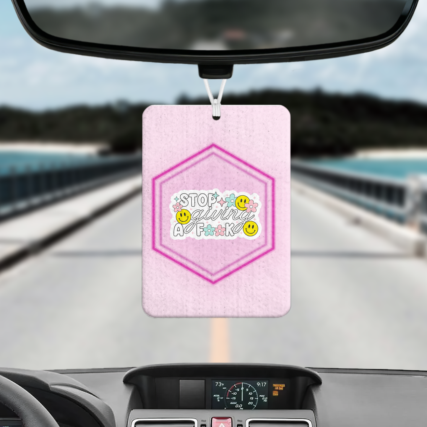 Stop Giving a Fuck Air Freshener