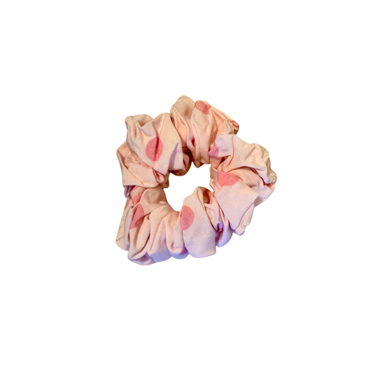 Pink Confetti Scrunchie