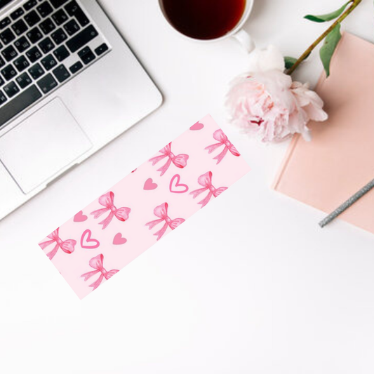 Bows & Hearts - Pink