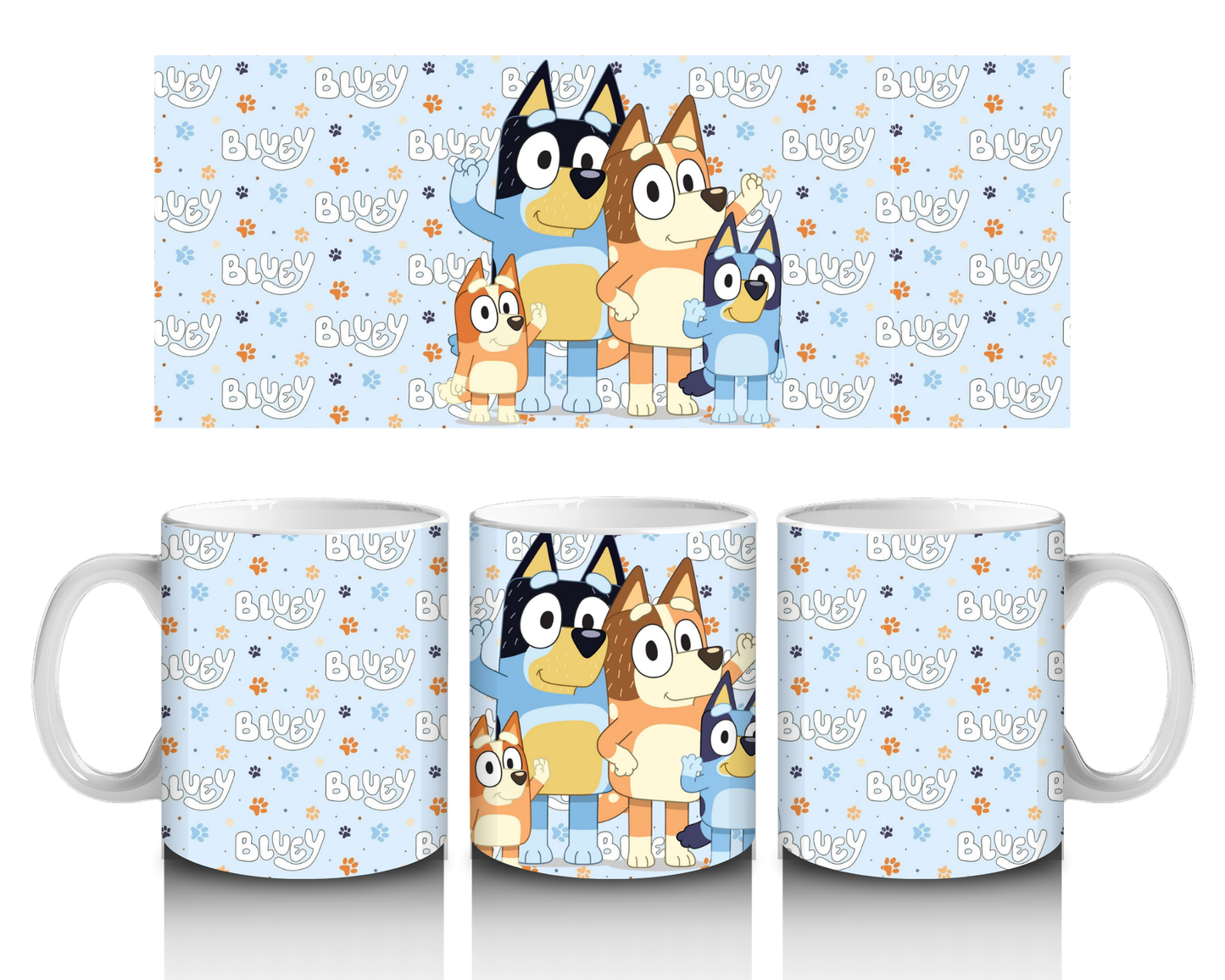 Bluey  - Plastic Mug