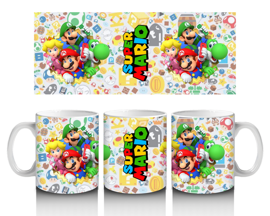 Mario  - Plastic Mug