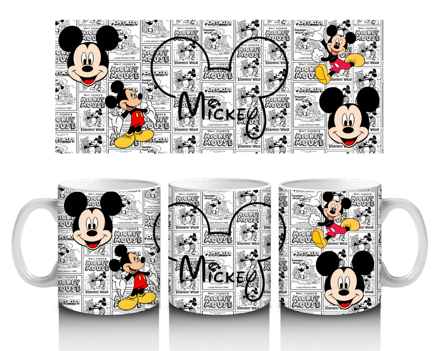 Mickey- Plastic Mug