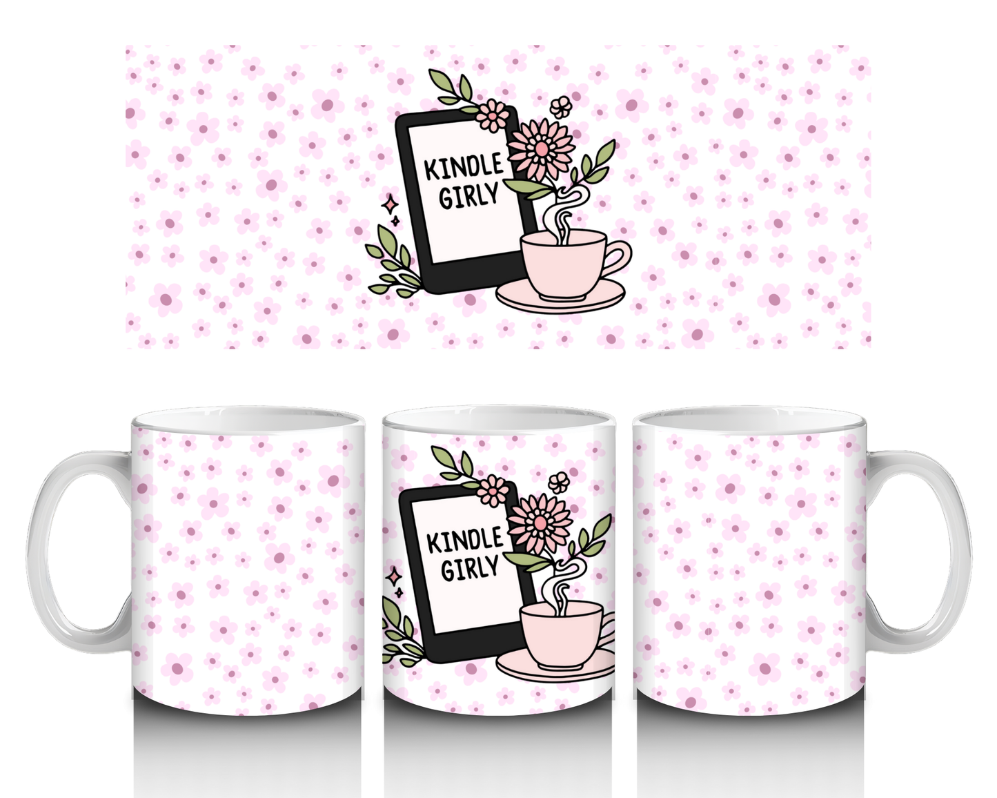 Kindle Girly Mug
