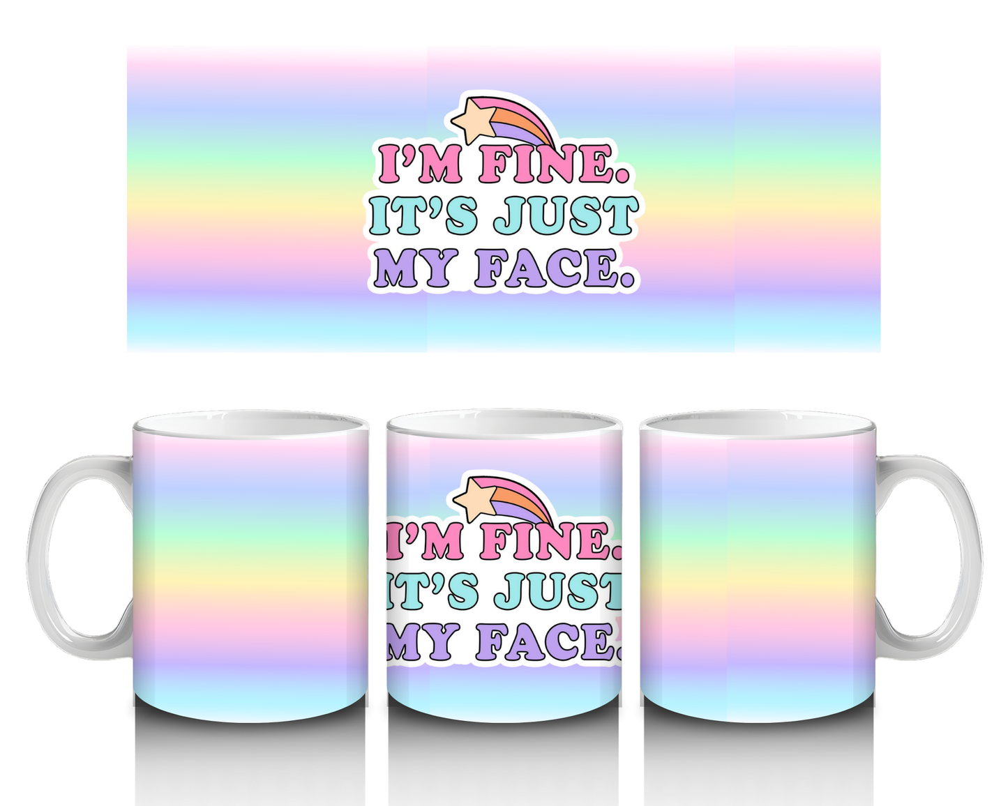 I'm Fine Mug